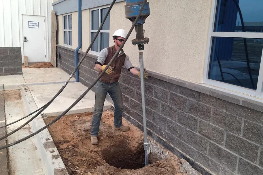 Injection Pier Installation in Moultrie, GA
