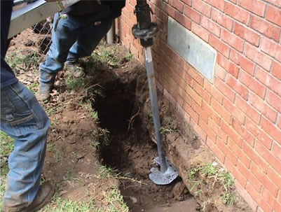 Slab Pier Installation in Moultrie, GA